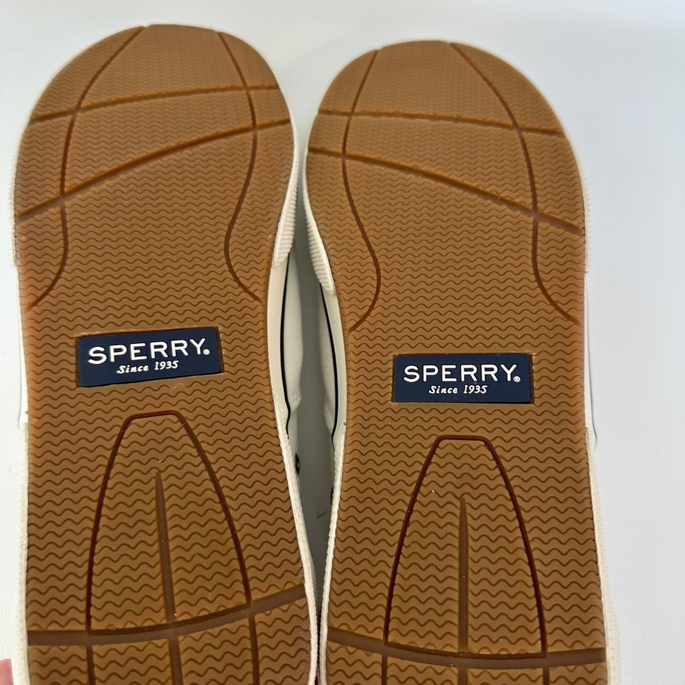 Sperry Top-Sider Mens White Canvas Boat Shoes Sneakers Size‎ 12 STS22131 - Picture 7 of 16